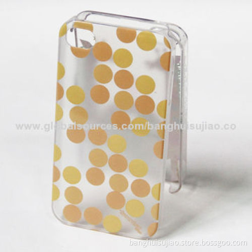 2014 Fashionable Dot Designs PC Mobile Phone Housing with IML Technology